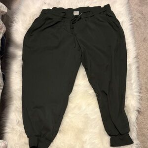 Zac & Rachel Olive Green Drawstring Joggers
